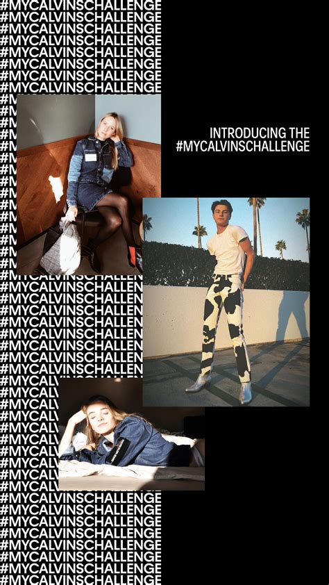 calvin klein social media.